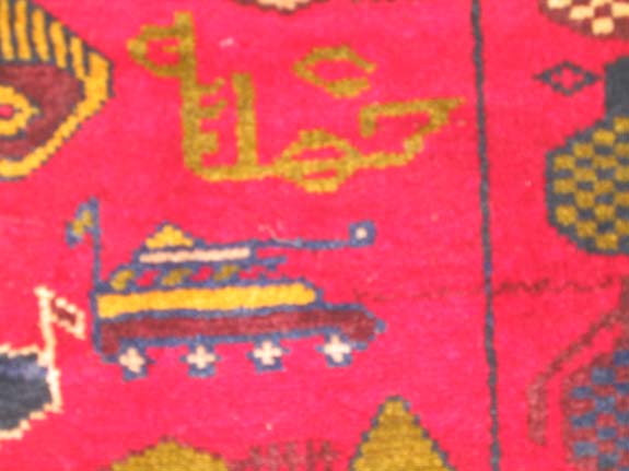 For sale: Afghan War Rug or Conflict Carpet