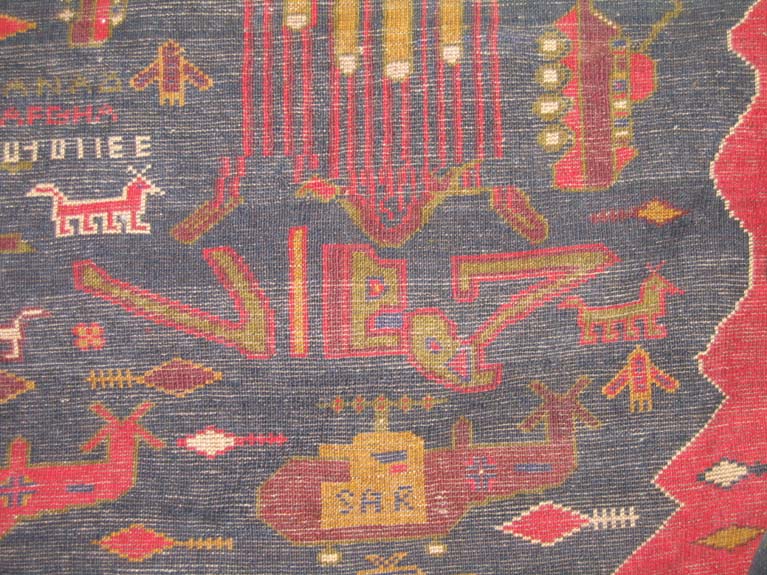 For sale: Afghan War Rug or Conflict Carpet