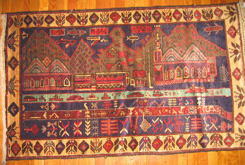 Hand woven carpet from Afhanistan for sale