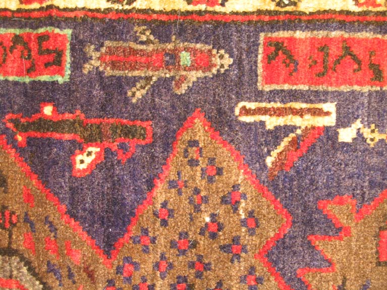 For sale: Afghan War Rug or Conflict Carpet