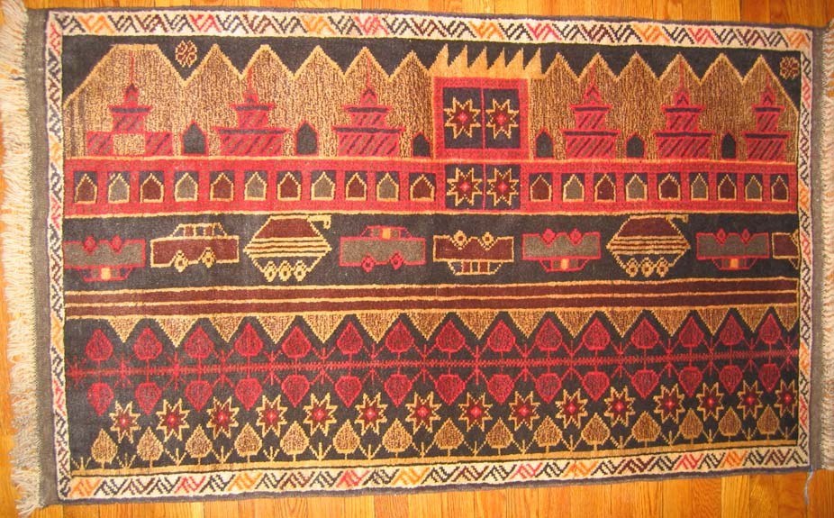 Hand woven carpet from Afhanistan for sale