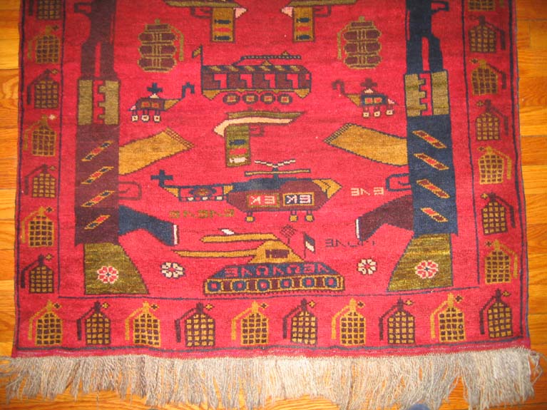 For sale: Afghan War Rug or Conflict Carpet