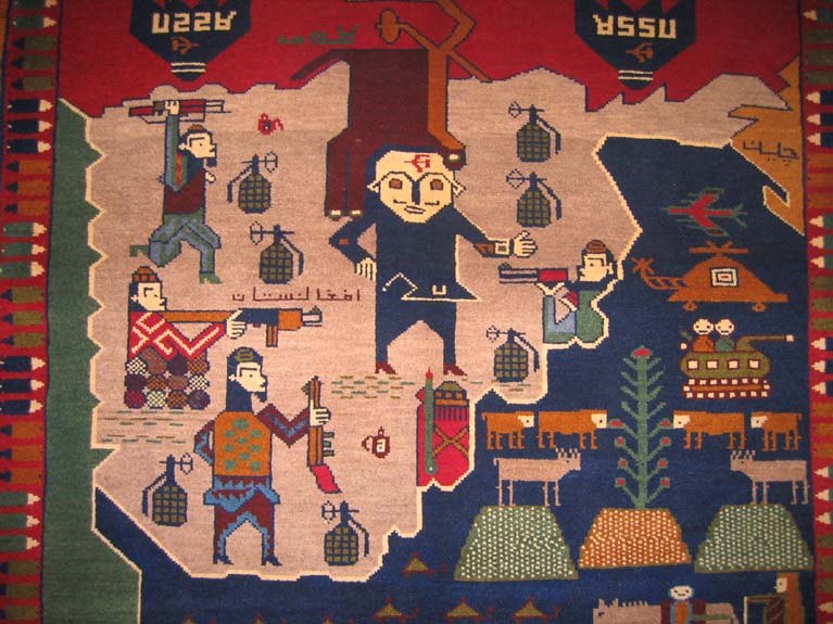 For sale: Afghan War Rug or Conflict Carpet