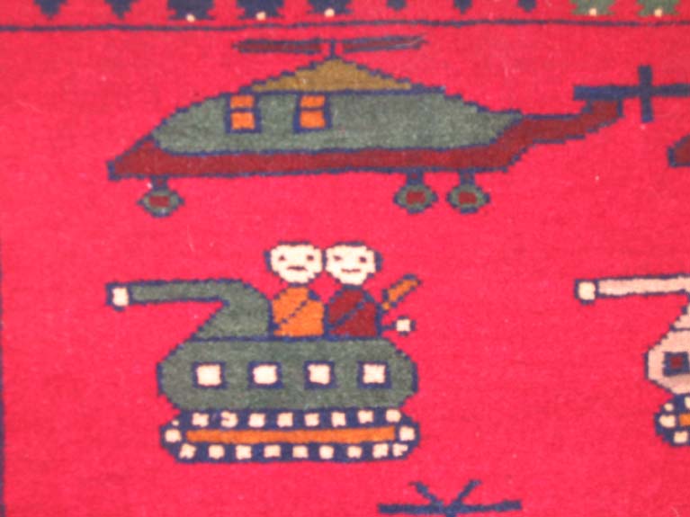 For sale: Afghan War Rug or Conflict Carpet