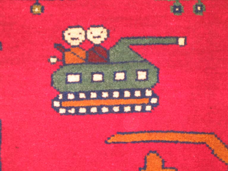 For sale: Afghan War Rug or Conflict Carpet