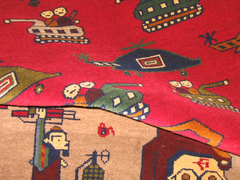 For sale: Afghan War Rug or Conflict Carpet