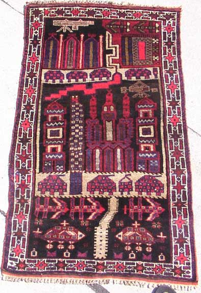 Hand woven carpet from Afhanistan for sale