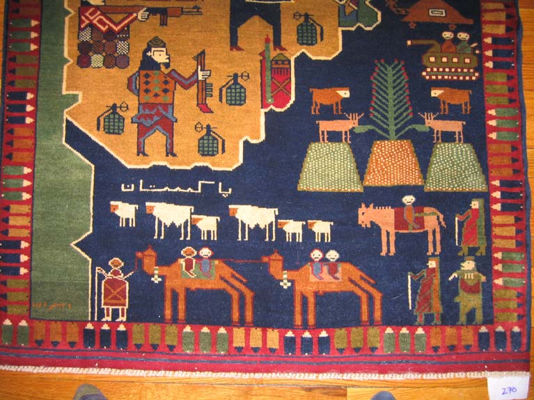 For sale: Afghan War Rug or Conflict Carpet