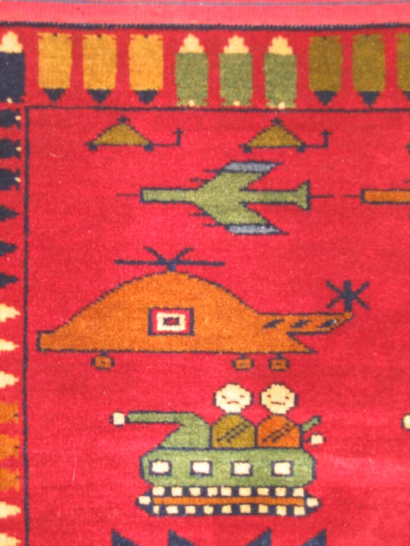 For sale: Afghan War Rug or Conflict Carpet