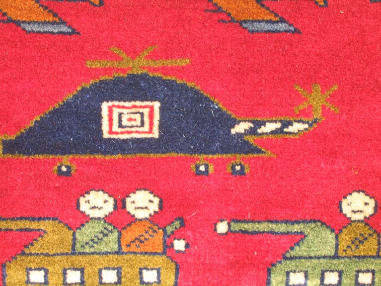 For sale: Afghan War Rug or Conflict Carpet