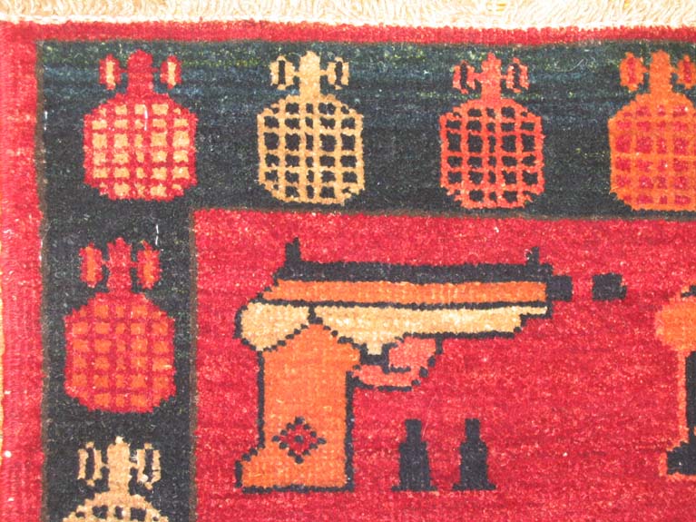 For sale: Afghan War Rug or Conflict Carpet