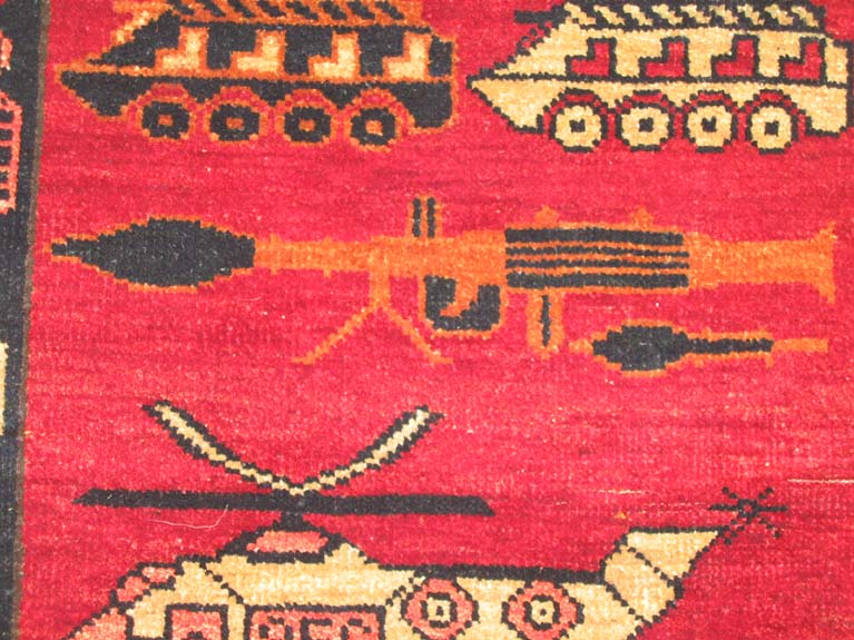 For sale: Afghan War Rug or Conflict Carpet