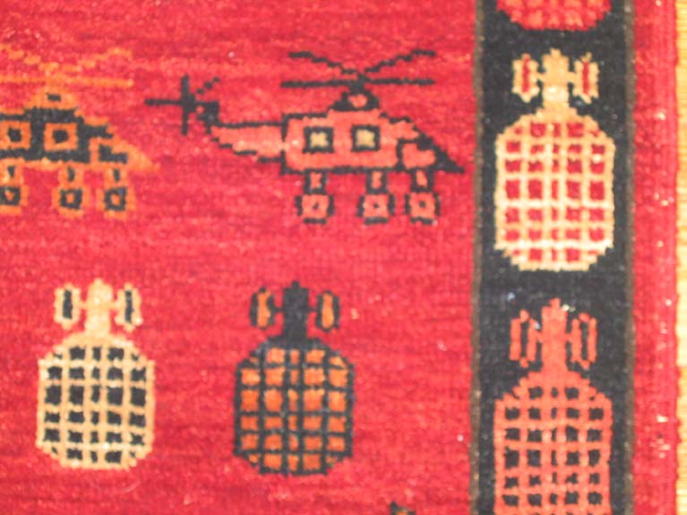 For sale: Afghan War Rug or Conflict Carpet