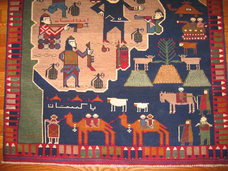 For sale: Afghan War Rug or Conflict Carpet