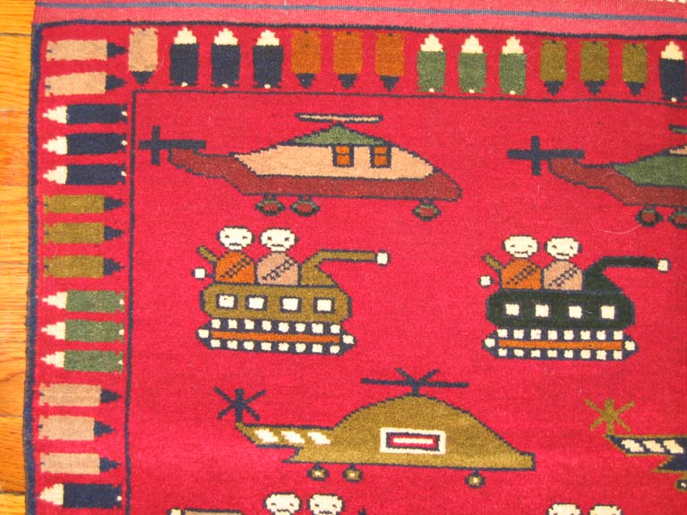 For sale: Afghan War Rug or Conflict Carpet