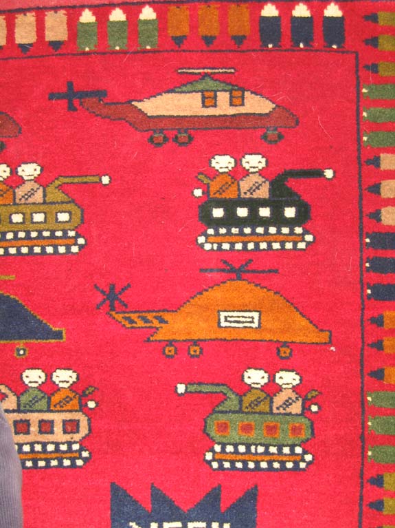 For sale: Afghan War Rug or Conflict Carpet