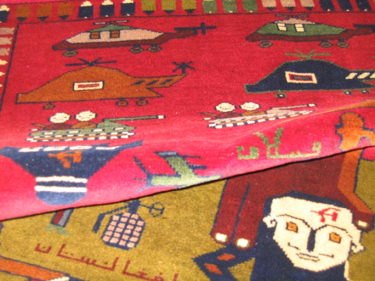 For sale: Afghan War Rug or Conflict Carpet