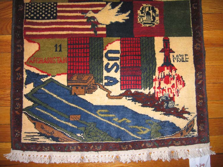 For sale: Afghan War Rug or Conflict Carpet