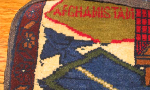 For sale: Afghan War Rug or Conflict Carpet