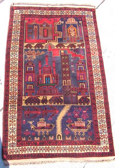 Hand woven carpet from Afhanistan for sale