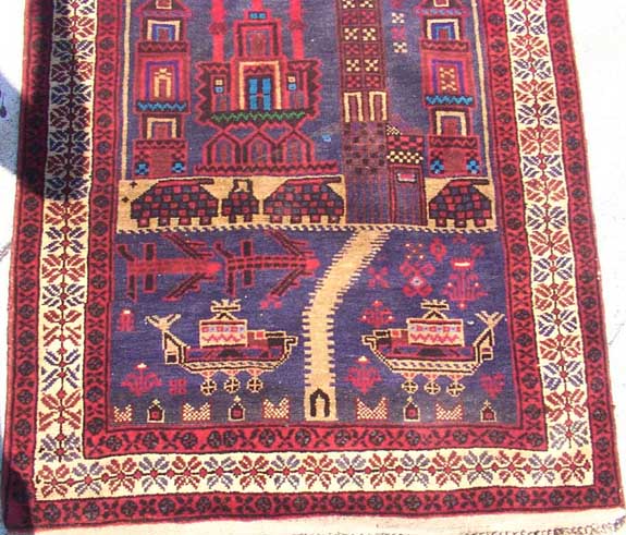 For sale: Afghan War Rug or Conflict Carpet