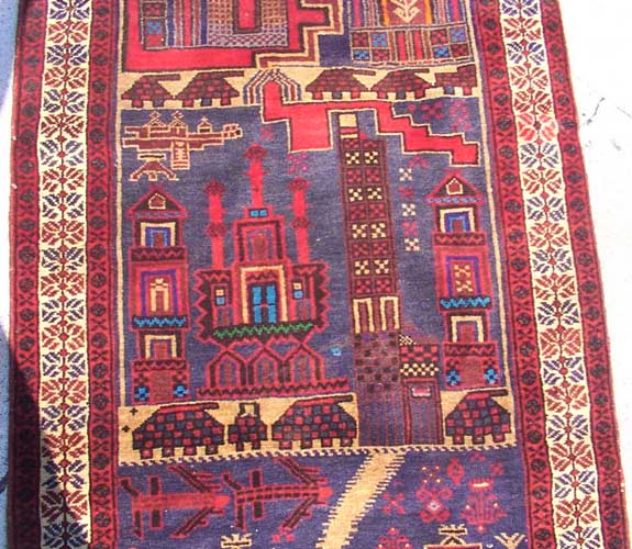 For sale: Afghan War Rug or Conflict Carpet