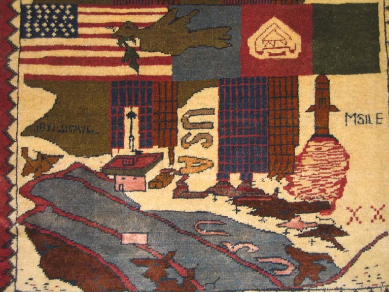 For sale: Afghan War Rug or Conflict Carpet