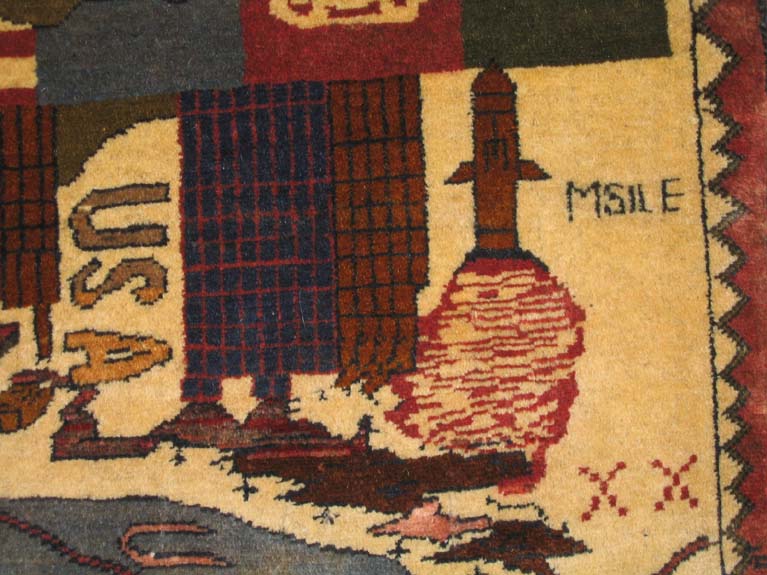 For sale: Afghan War Rug or Conflict Carpet