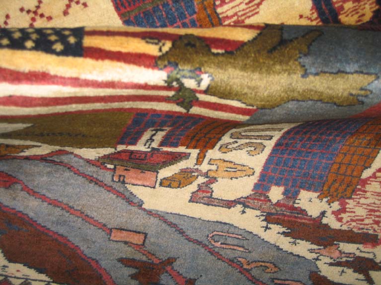 For sale: Afghan War Rug or Conflict Carpet