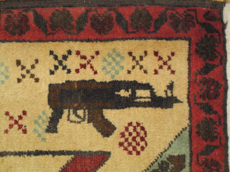 For sale: Afghan War Rug or Conflict Carpet