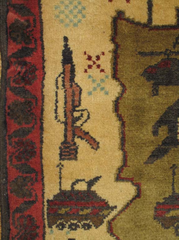 For sale: Afghan War Rug or Conflict Carpet