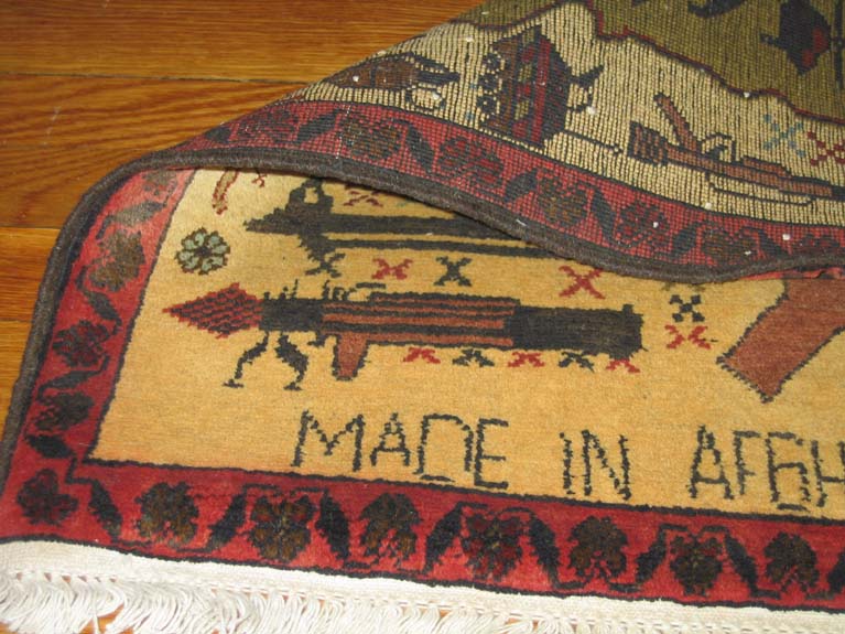 For sale: Afghan War Rug or Conflict Carpet