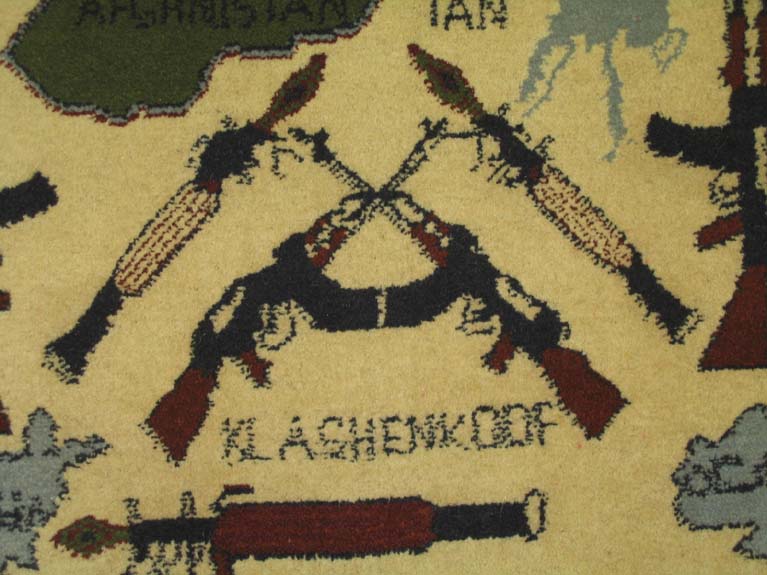 For sale: Afghan War Rug or Conflict Carpet