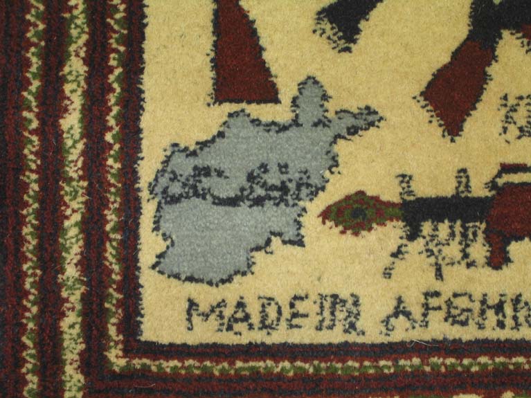 For sale: Afghan War Rug or Conflict Carpet