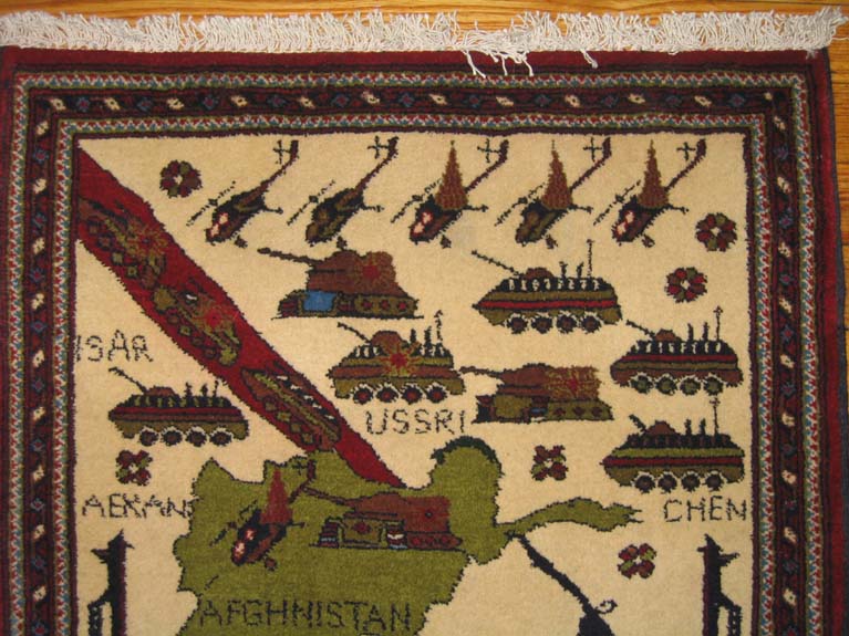 For sale: Afghan War Rug or Conflict Carpet