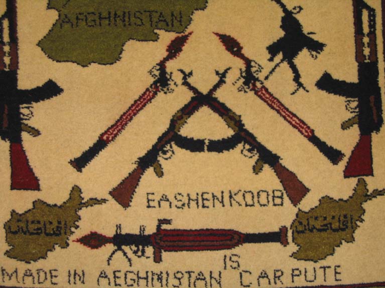 For sale: Afghan War Rug or Conflict Carpet