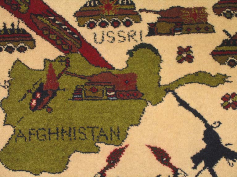 For sale: Afghan War Rug or Conflict Carpet