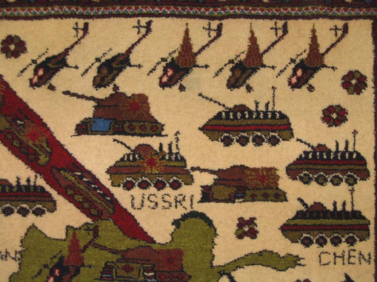 For sale: Afghan War Rug or Conflict Carpet