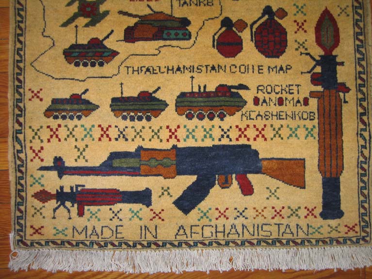 For sale: Afghan War Rug or Conflict Carpet