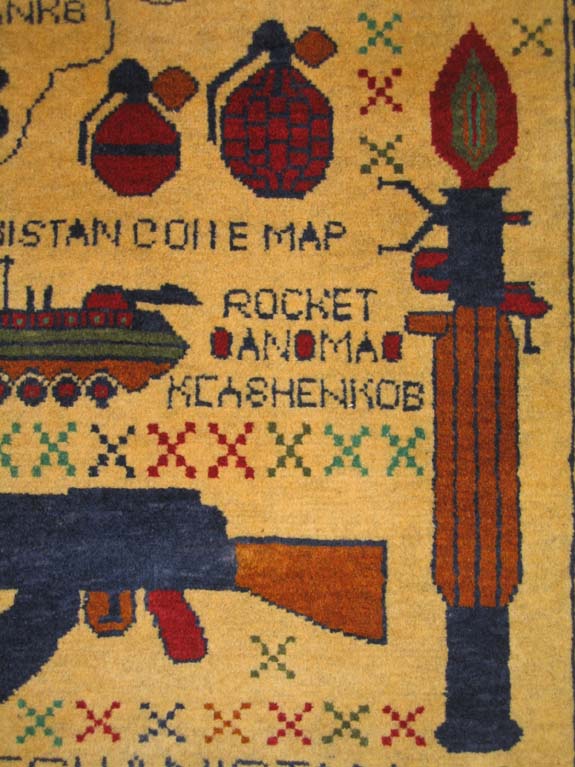 For sale: Afghan War Rug or Conflict Carpet