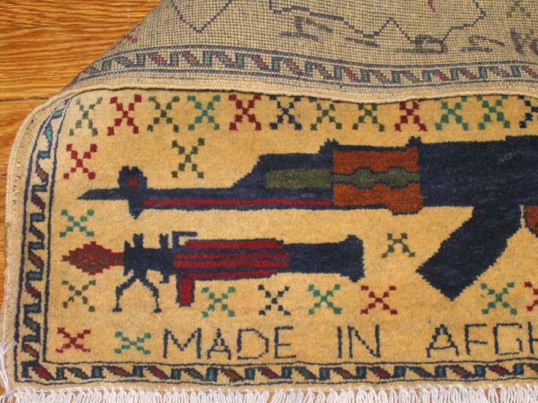 For sale: Afghan War Rug or Conflict Carpet