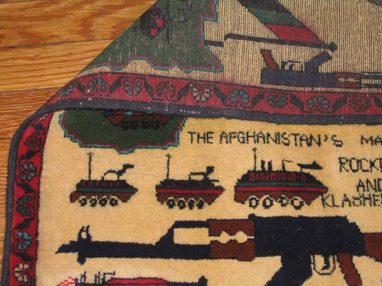 For sale: Afghan War Rug or Conflict Carpet