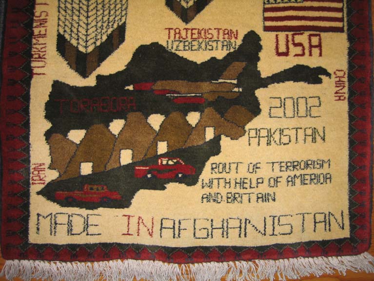 For sale: Afghan War Rug or Conflict Carpet