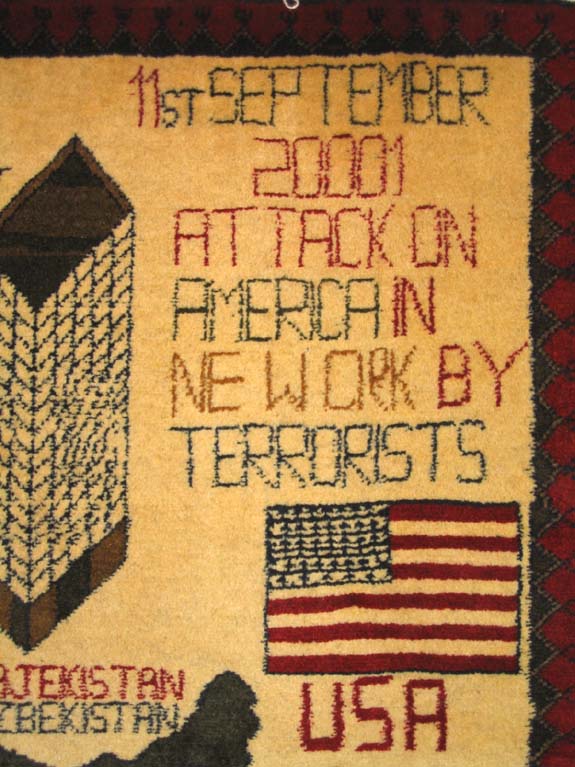 For sale: Afghan War Rug or Conflict Carpet