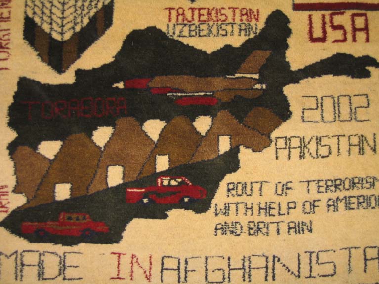 For sale: Afghan War Rug or Conflict Carpet