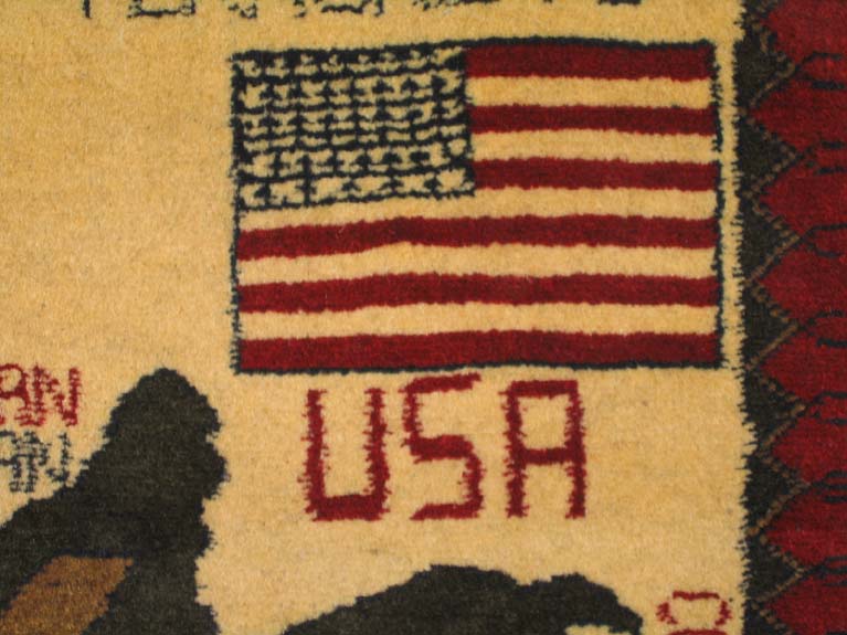 For sale: Afghan War Rug or Conflict Carpet