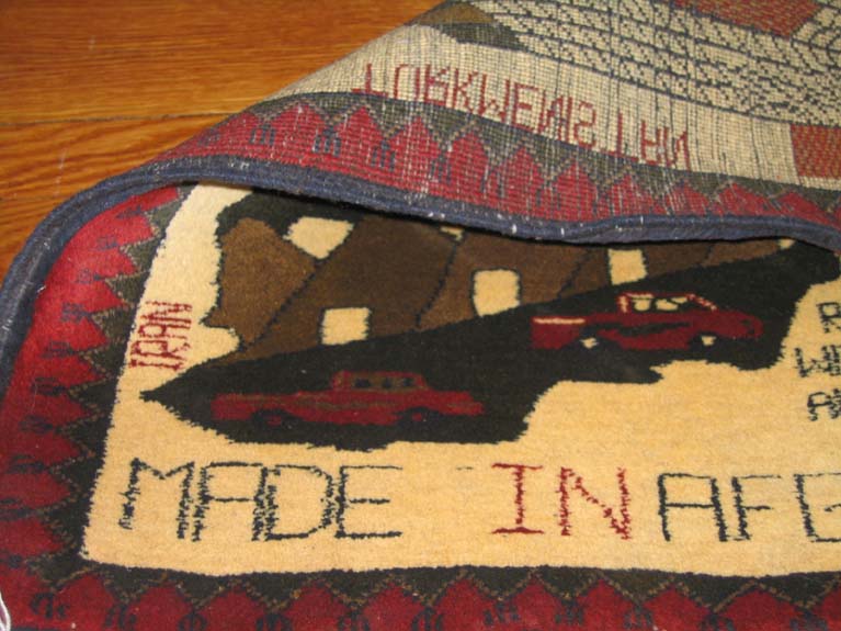 For sale: Afghan War Rug or Conflict Carpet