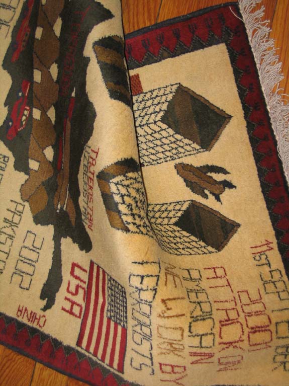 For sale: Afghan War Rug or Conflict Carpet