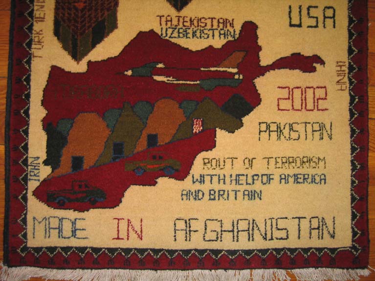 For sale: Afghan War Rug or Conflict Carpet