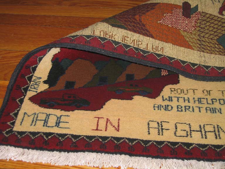 For sale: Afghan War Rug or Conflict Carpet